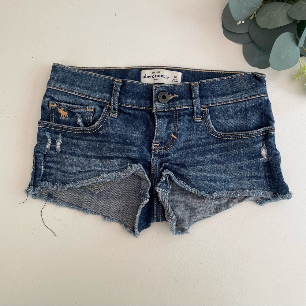 Abercrombie Kids Cut Off Jean Shorts